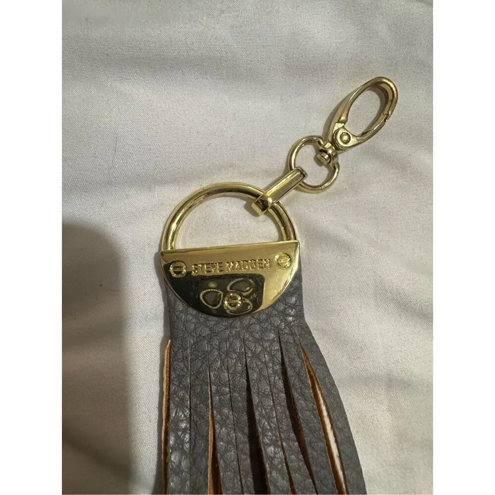 Argento sc lady luck lucky swarvoski crystal lettered key fob/keychain- bag char